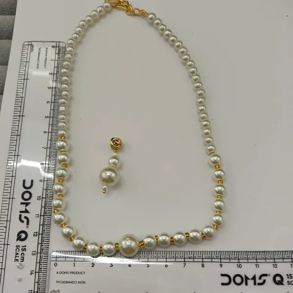 The99jewel_Stylish_Pearl_Beaded_Mala_Necklace_Set_For_Women_Trendy_Ethnic_Fashion_Jewellery_White