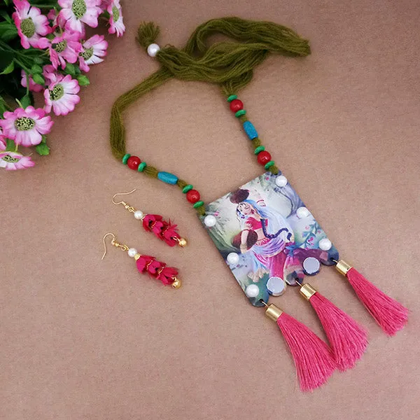 The99jewel_Digital_Printed_Wooden_Necklace_Set_Multi