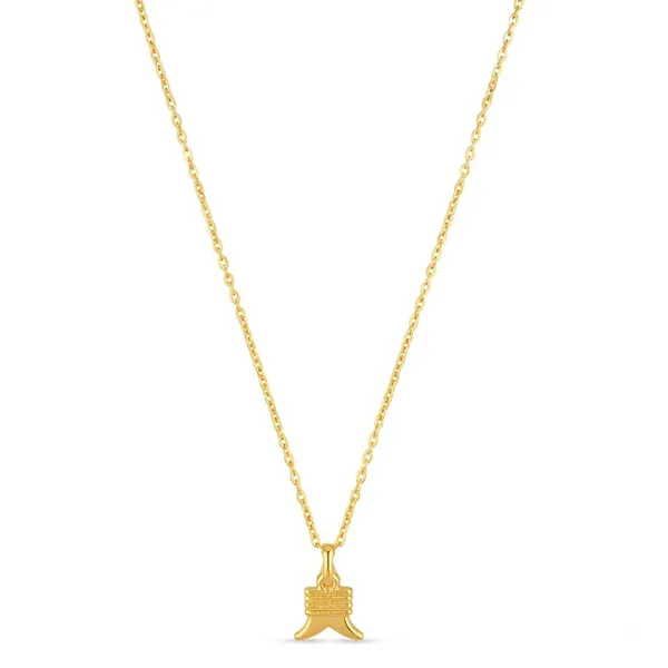The99jewel_Modern_Gold_Plated_Chain_Pendant_For_Women_Gold