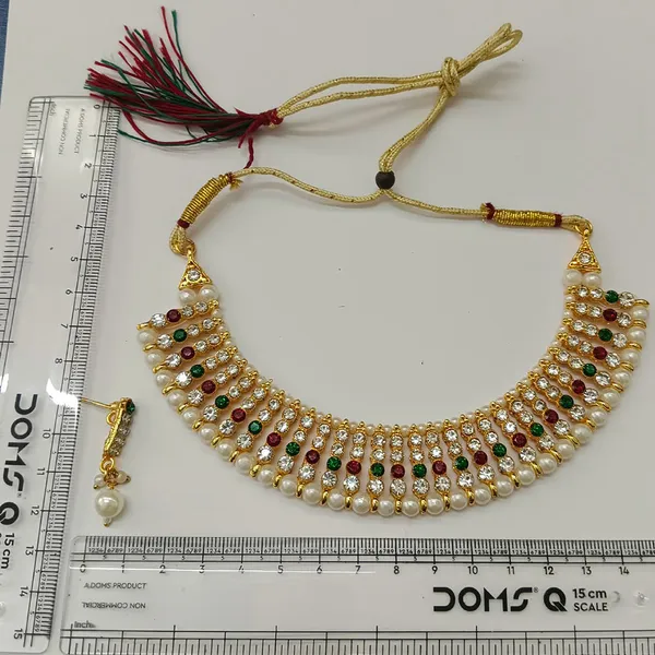 The99jewel_Designer_Austrian_Stone_Pearl_Choker_Necklace_Set_For_Women_Traditional_Party_Jewellery_Green_Red
