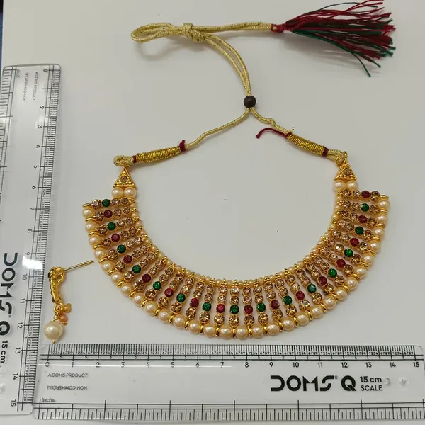 The99jewel_Designer_Austrian_Stone_Pearl_Choker_Necklace_Set_For_Women_Traditional_Party_Jewellery_Green_Red