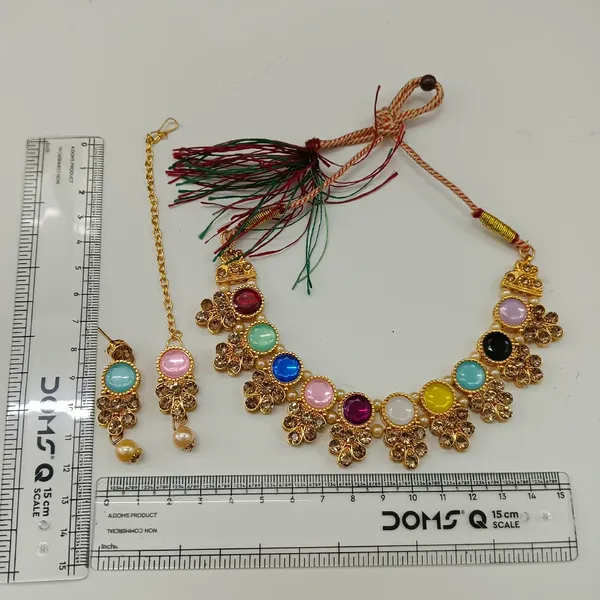 The99jewel_Traditional_Austrian_Crystal_Stone_Pearl_Choker_Necklace_Set_For_Women_Fashion_Jewellery_Multi