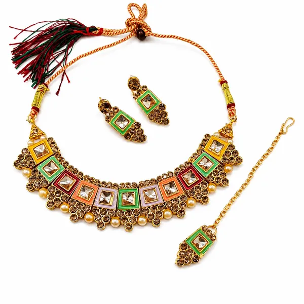 The99jewel_Stylish_Austrian_Crystal_Stone_Pearl_Choker_Necklace_Set_For_Women_Fashion_Jewellery_Multi