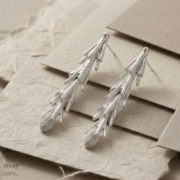 The99jewel_Stylish_Tree_Branch_Shape_Dangler_Earrings_For_Women_Classic_Ethnic_Party_Wear_Silver