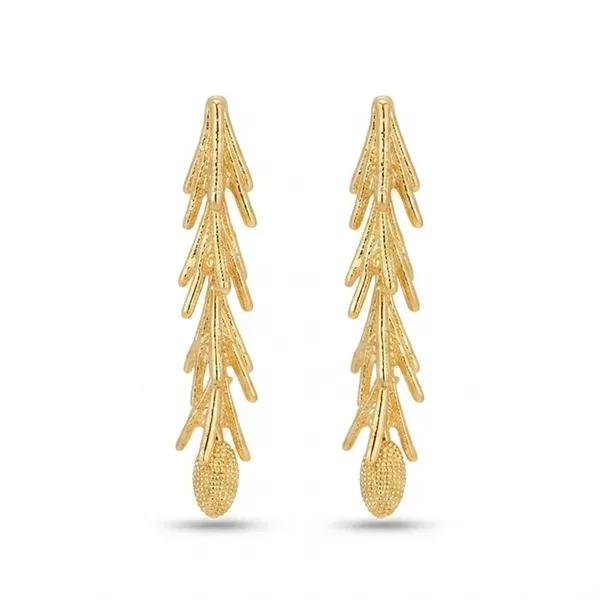 The99jewel_Stylish_Tree_Branch_Shape_Dangler_Earrings_For_Women_Classic_Ethnic_Party_Wear_Gold