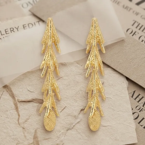 The99jewel_Stylish_Tree_Branch_Shape_Dangler_Earrings_For_Women_Classic_Ethnic_Party_Wear_Gold