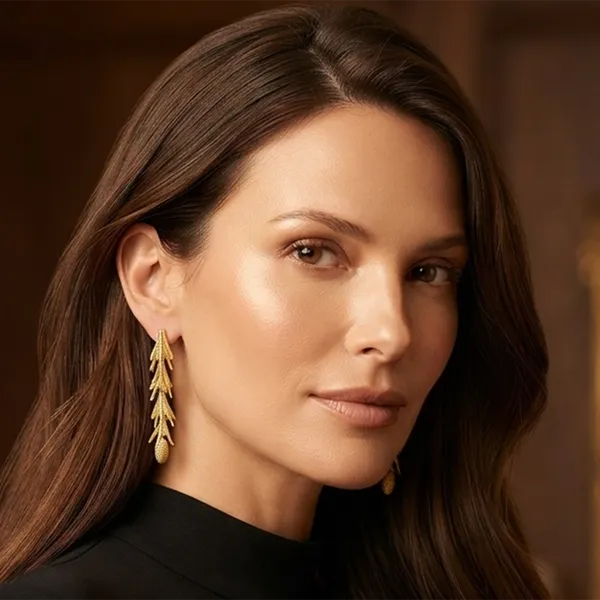 The99jewel_Stylish_Tree_Branch_Shape_Dangler_Earrings_For_Women_Classic_Ethnic_Party_Wear_Gold