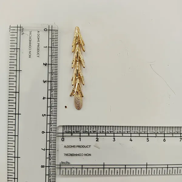 The99jewel_Stylish_Tree_Branch_Shape_Dangler_Earrings_For_Women_Classic_Ethnic_Party_Wear_Gold