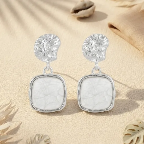 The99jewel_Unique_White_Marble_Dangler_Earrings_For_Women_Stylish_Casual_Party_Festive_Wear_Jewellery_Silver