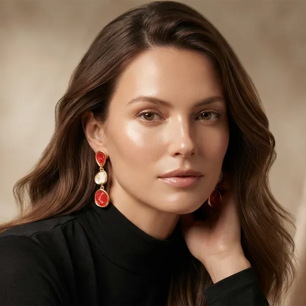 The99jewel_Beautiful_Gold_Plated_Rasin_Stone_Long_Dangler_Earrings_For_Women_Trendy_Ethnic_Jewellery_Red