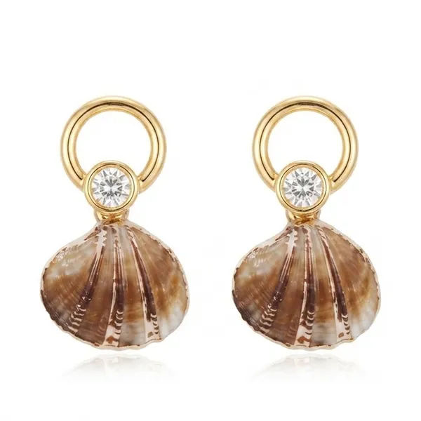 The99jewel_Gorgeous_Shell_Drop_Dangler_Earrings_For_Women_Stylish_Beach_Festive_Fashion_Jewellery_Cream