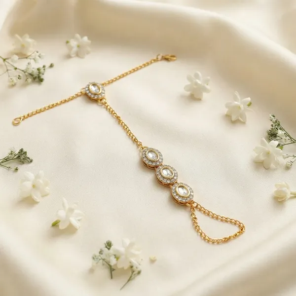 The99jewel_Gold_Plated_Kundan_Stone_Hath_Panja_Traditional_Hand_Jewellery_For_Women_White