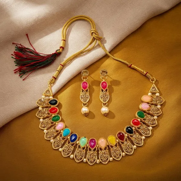 The99jewel_Designer_Austrian_Stone_Pota_Stone_Pearl_Necklace_Set_For_Women_Multi
