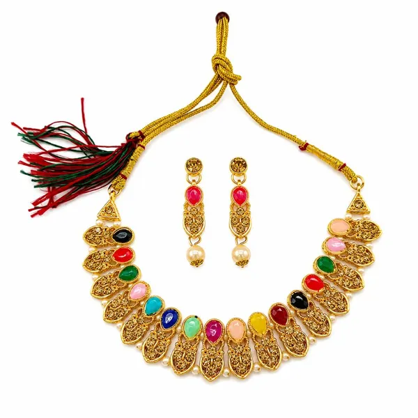 The99jewel_Designer_Austrian_Stone_Pota_Stone_Pearl_Necklace_Set_For_Women_Multi