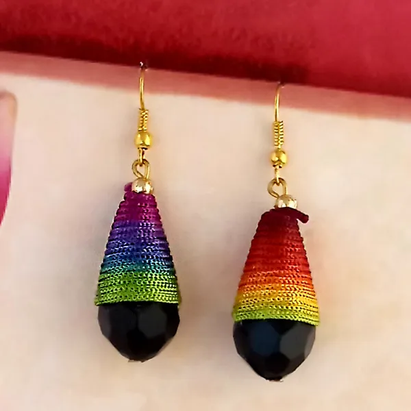 The99jewel_Stylish_Multi_Color_Thread_Earrings_For_Women_And_Girls_Multi