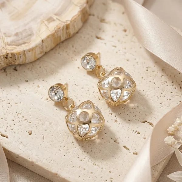 The99jewel_Gold_Plated_Crystal_Stone_Star_Motif_Earrings_For_Women_Stylish_Fashion_Jewellery_Gold