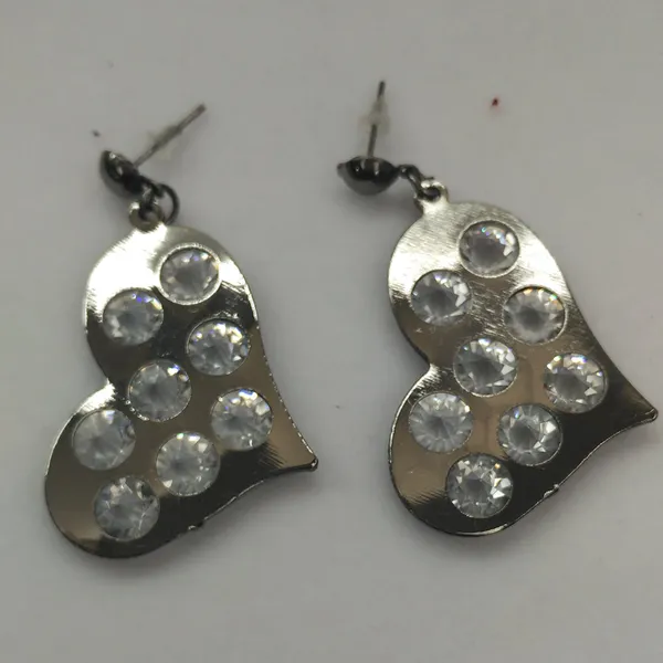 The99jewel_Black_Plated_Heart_Shape_Earrings_With_Crystal_Stone_For_Women_Stylish_Fashion_Jewellery_Black