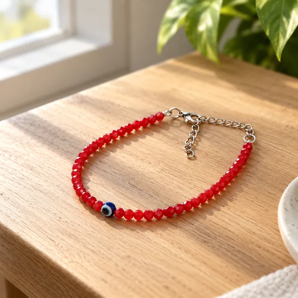 The99jewel_Adjustable_Rodellan_Beaded_Bracelet_With_Evil_Eye_Charm_For_Women_Girls_Red