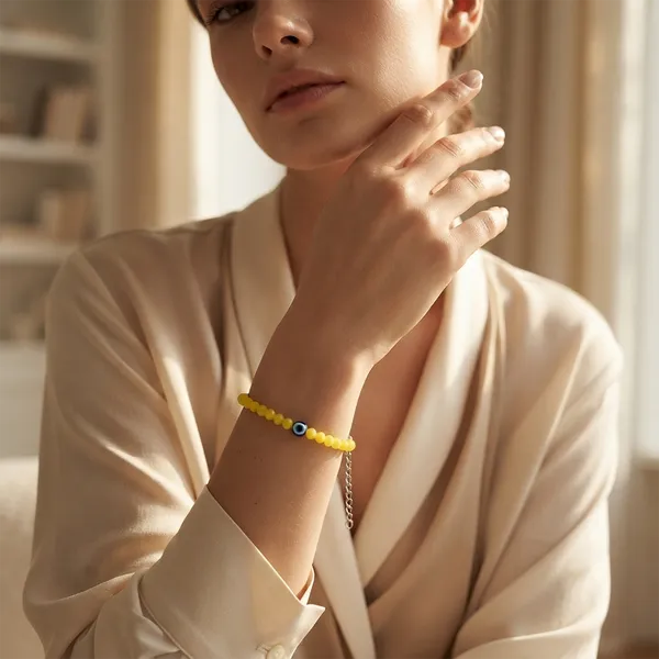 The99jewel_Adjustable_Rodellan_Beaded_Bracelet_With_Evil_Eye_Charm_For_Women_Girls_Yellow