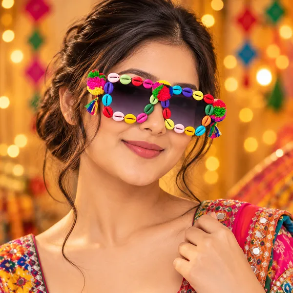 The99jewel_Navratri_Special_Handmade_Sunglasses_For_Women_Girls_Stylish_Garba_Night_Accessory_Multi