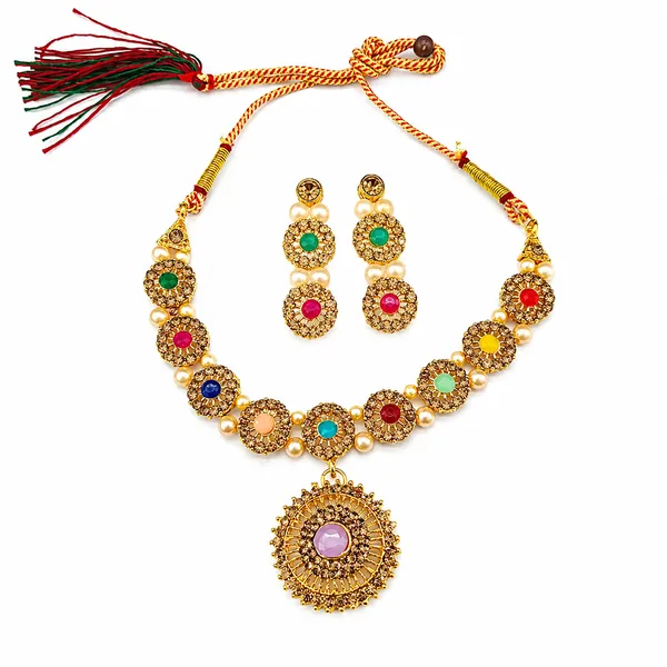 The99jewel_Beautiful_Crystal_Austrian_Stone_Jewellery_Set_For_Women_Festive_Special_Occasions_Multi