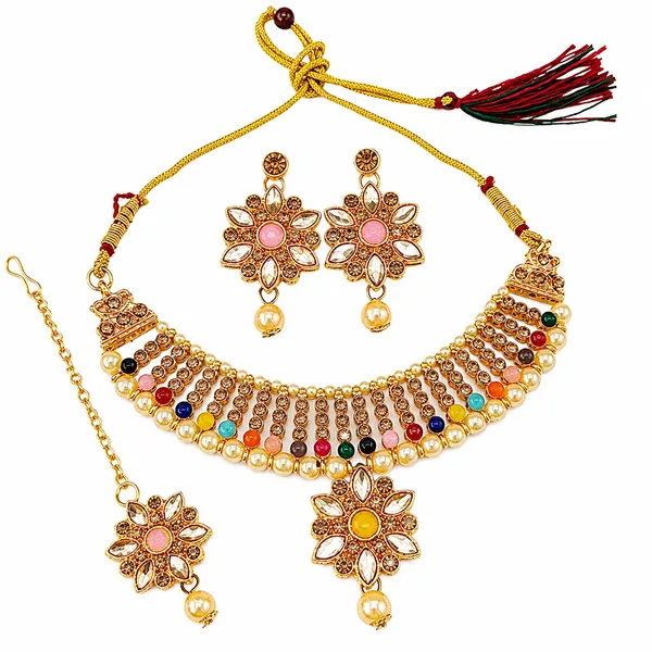 The99jewel_Beautiful_Crystal_Austrian_Stone_Jewellery_Set_For_Women_Festive_Special_Occasions_Multi