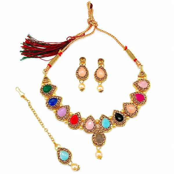 The99jewel_Beautiful_Crystal_Austrian_Stone_Jewellery_Set_For_Women_Festive_Special_Occasions_Multi