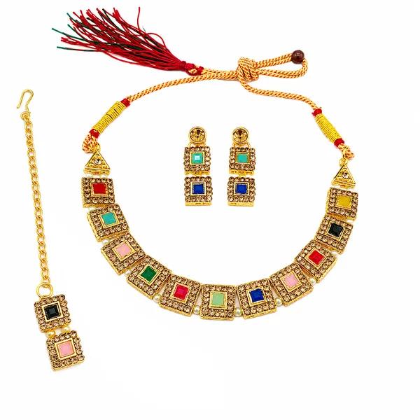 The99jewel_Beautiful_Crystal_Austrian_Stone_Jewellery_Set_For_Women_Festive_Special_Occasions_Multi
