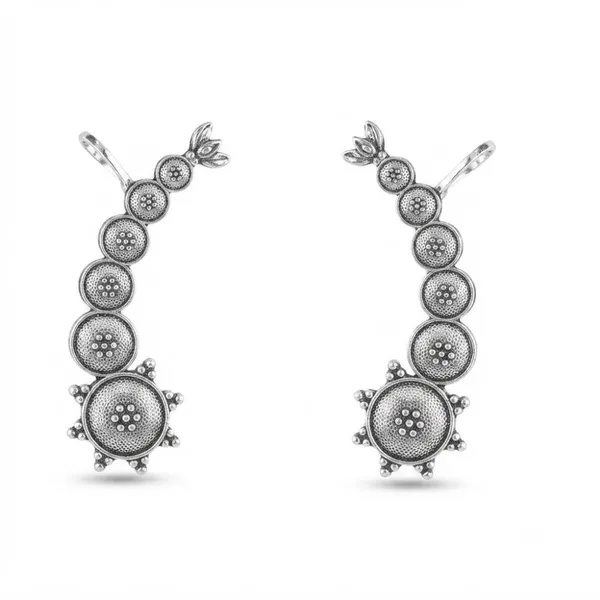 The99jewel_Stylish_Oxidised_Ear_Cuffs_For_Women_Traditional_Fashion_Jewellery_Oxidised