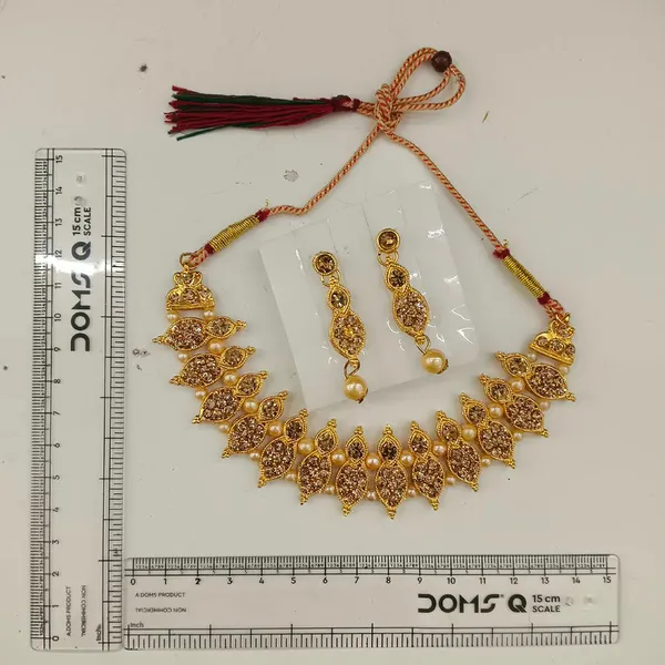 The99jewel_Gold_Plated_Pearl_Crystal_Necklace_Set_For_Women_Traditional_Jewellery_Lct