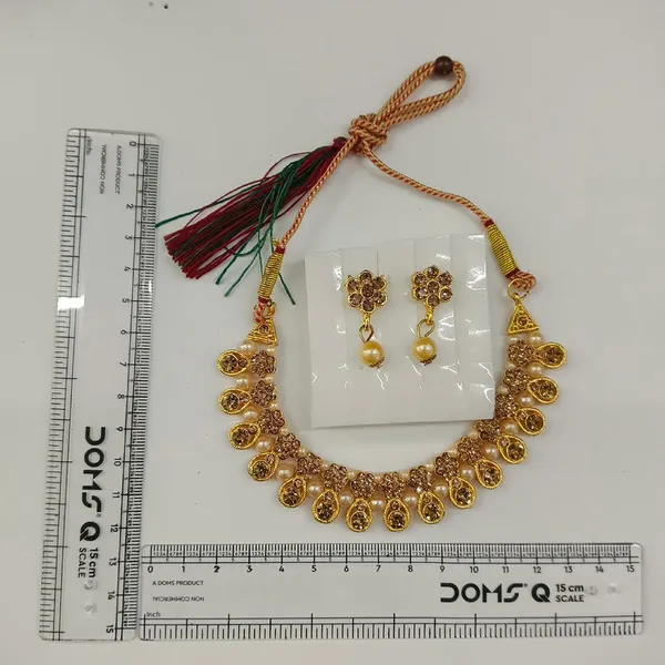 The99jewel_Gold_Plated_Pearl_Crystal_Necklace_Set_For_Women_Traditional_Jewellery_Lct