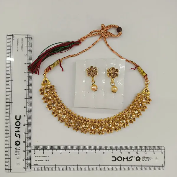 The99jewel_Gold_Plated_Pearl_Crystal_Necklace_Set_For_Women_Traditional_Jewellery_Lct