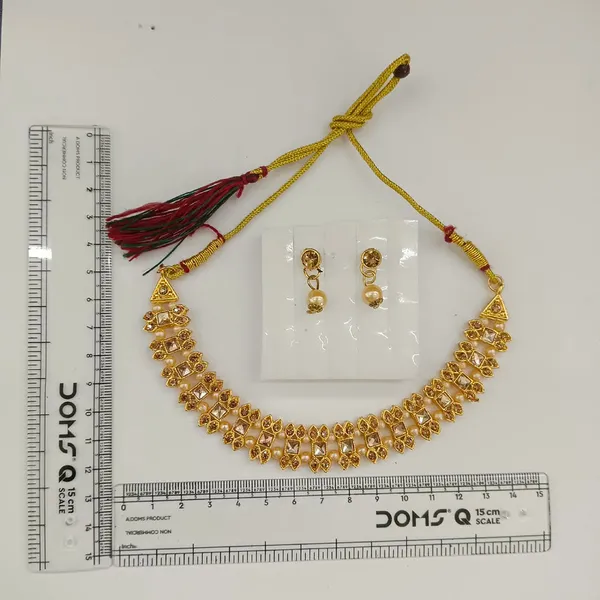 The99jewel_Gold_Plated_Pearl_Crystal_Necklace_Set_For_Women_Traditional_Jewellery_Lct