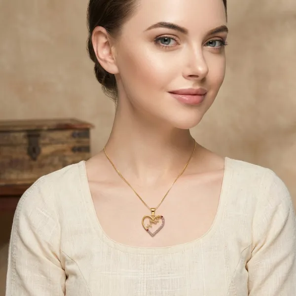 Gold-Plated_Heart_Pendant_Necklace_With_Pink_&_Golden_Stones