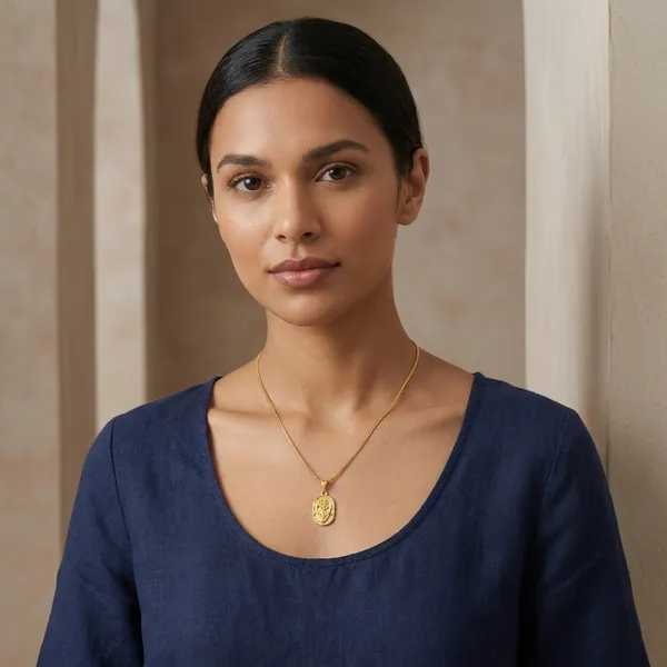 Scarab_Beetle_Gold_Pendant_Necklace_With_Delicate_Chain