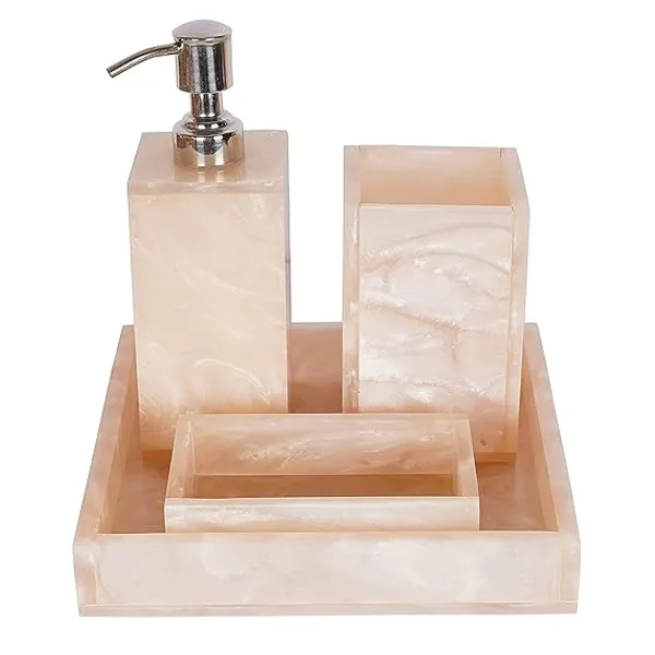 Rose_Marble__Luxury__Finish_Bathroom_Accessory_Set_For_Home_Decor_(Pack_Of_4)