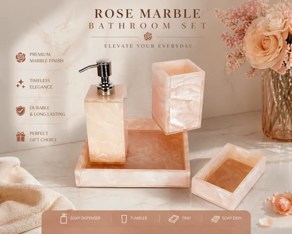 Rose_Marble__Luxury__Finish_Bathroom_Accessory_Set_For_Home_Decor_(Pack_Of_4)