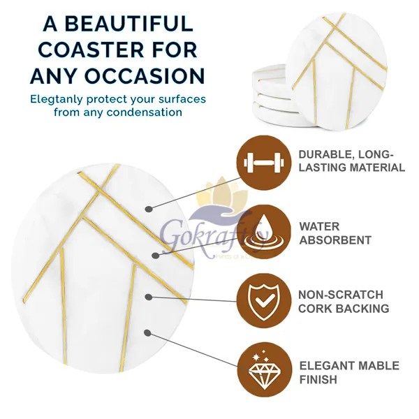 White_Premium_Marble_With_Brass_Inlay_Coasters_Set_For_Home_Decor_(Pack_Of_4)