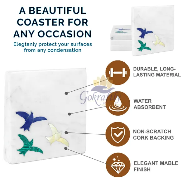 Bird_Inlay_Luxury_Marble_Coasters_Set_For_Home_Decor_(Pack_Of_4)_-__Multicolor
