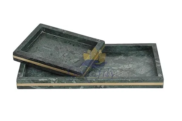 Green_Premium_Marble_With_Brass_Inlay_Bathroom_Accessory_Set_For_Home_Decor_(Pack_Of_4)