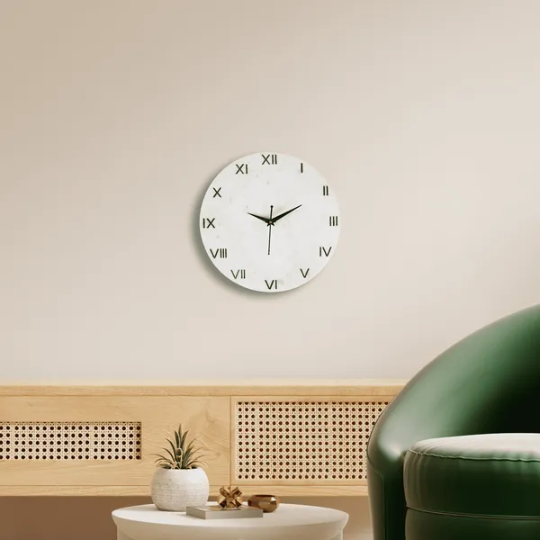 Marble_Wall_Clock_with_Black_Brass_Inlay_lines_-_White_Premium_Natural_For_Home_Decor_