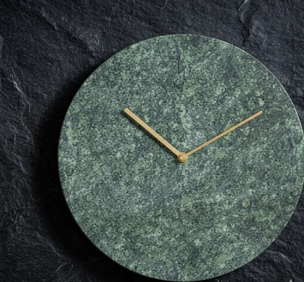 Green_Premium_Natural_Marble_Wall_Clock_For_Home_Decor