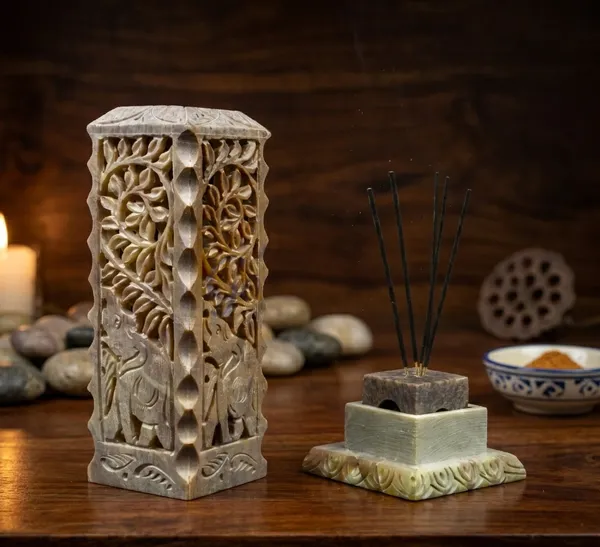 Gold_Premium_Soapstone_Marble_With_Handcrafted_Incense_Stick_Holder_For_Home_Decor