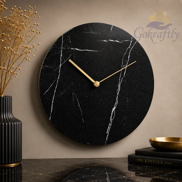 Black_Premium_Natural_Marble_Wall_Clock_For_Home_Decor_-_Best_Seller_Luxury_Watch