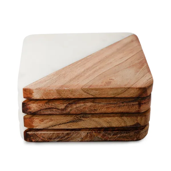 Brown_Premium_Marble_With_Wooden_Base_Coasters_Set_For_Home_Decor_(Pack_Of_4)