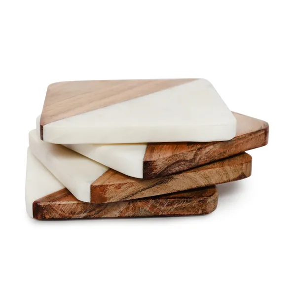 Brown_Premium_Marble_With_Wooden_Base_Coasters_Set_For_Home_Decor_(Pack_Of_4)