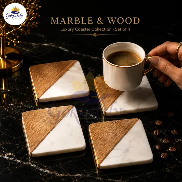 Brown_Premium_Marble_With_Wooden_Base_Coasters_Set_For_Home_Decor_(Pack_Of_4)