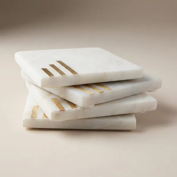 White_Premium_Marble_With_Brass_Inlay_Coasters_Set_For_Home_Decor_(Pack_Of_4)