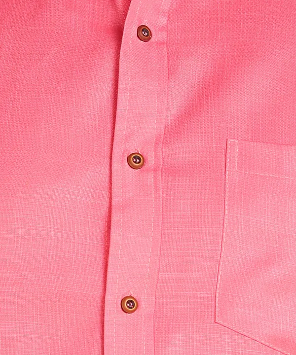Men's_Pink_Half_Sleeve_Casual_Shirt