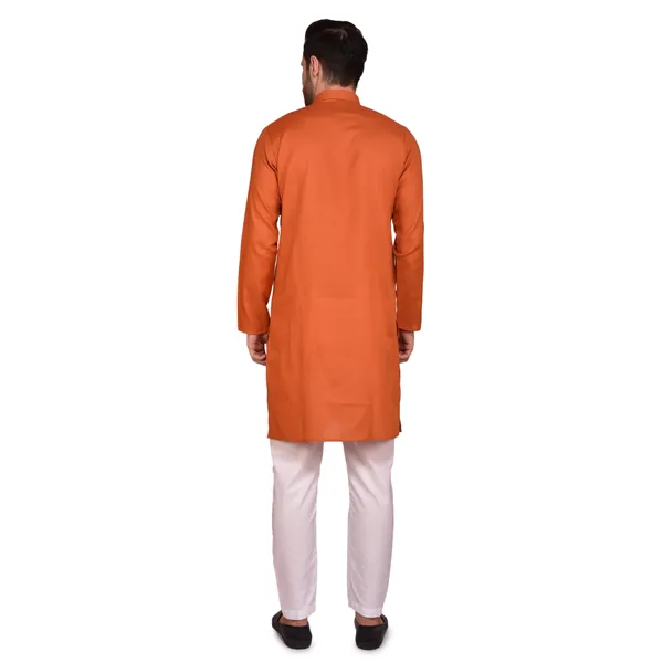 Men's_Orange_Kurta_Pajama_Set_-_Traditional_Ethnic_Wear